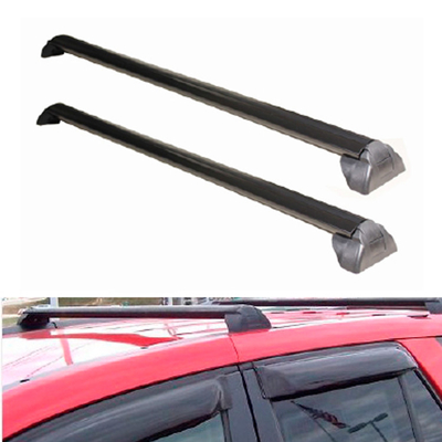 Cehicle Roof Rack Black Aluminum Roof Cross Bars For Saturnvne 2002-2007