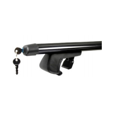 8114+B1S Aluminum  Car Roof Cross Bars Universal Roof Mount Accessory with Sealed Bottom Travel Rack without Wind Noise