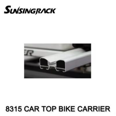 8315 New Design Durable 1-Bike Car Roof Mount Carrier Universal Aluminum Alloy 4x4 Accessory fit for Travel Luggage