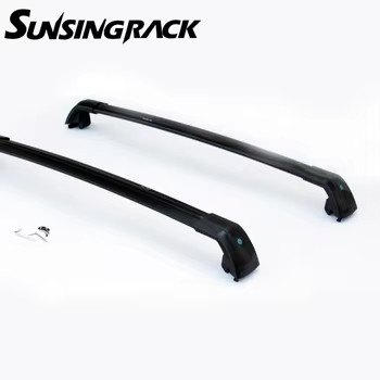 Sunsing 8183 Aluminum Car Roof Cross Bars Universal Flush Rails with Locks 4x4 Accessories for Roof Mount Car Racks