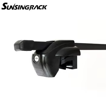 Sunsing 8114B+B3 Durable steel Car Roof Cross Bars Universal Roof Raised Rails Zinc Plating Double Sides Car Rack